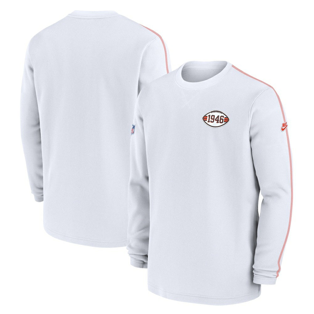 Cleveland Browns Nike Alternate Logo Coach Long Sleeve Top