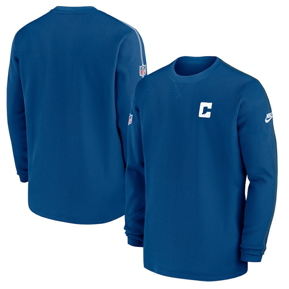 Indianapolis Colts Nike Alternate Logo Coach Long Sleeve Top