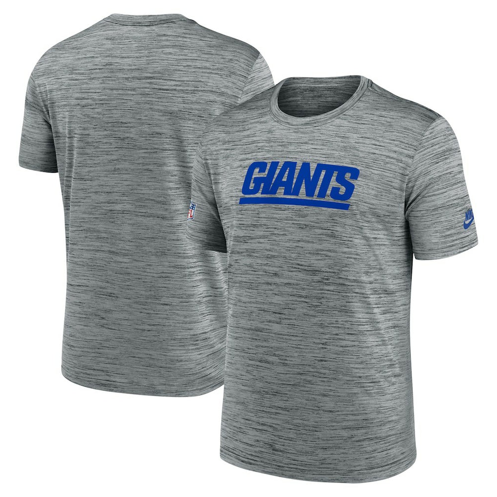 New York Giants Nike Sideline Velocity Throwback Logo Dri-FIT T-Shirt