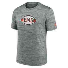 Cleveland Browns Nike Sideline Velocity Throwback Logo Dri-FIT T-Shirt