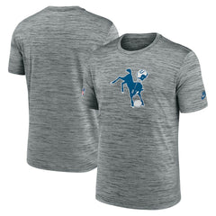 Indianapolis Colts Nike Sideline Velocity Throwback Logo Dri-FIT T-Shirt