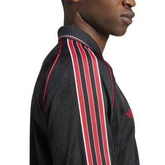 Manchester United Originals Lifestyler Long Sleeve Jersey Black - Adidas