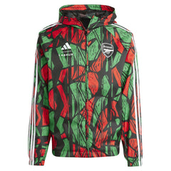 Arsenal x Labrum London 2024/25 Seasonal Full-Zip Hoodie Windbreaker Black - Adidas