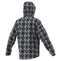 Manchester United 2024/25 Half-Zip Hoodie Windbreaker Jacket Charcoal - Adidas