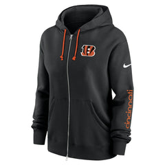 Cincinnati Bengals Nike Women's Phoenix Full-Zip Hoodie