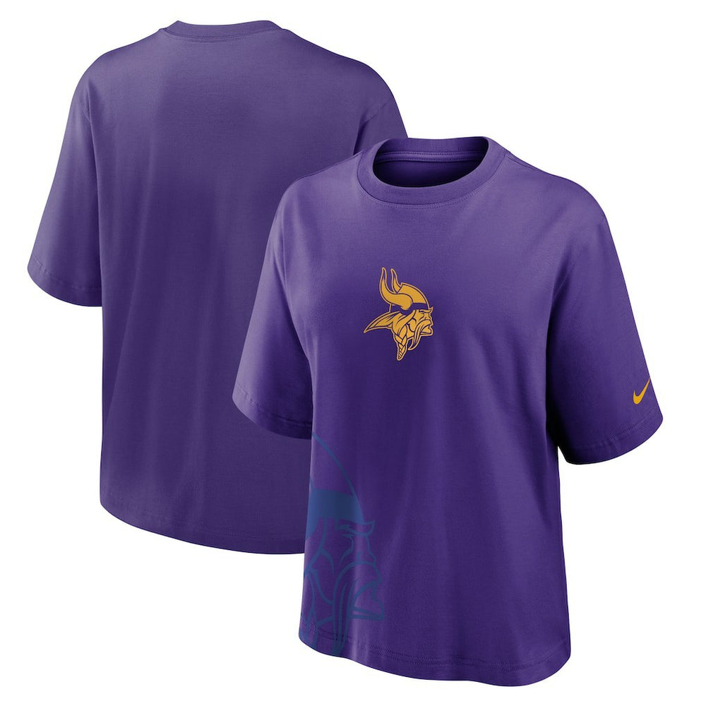 Minnesota Vikings Nike Women's Boxy T-Shirt