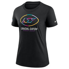 New York Jets Nike Women's 2024 NFL Crucial Catch Tri-Blend T-Shirt