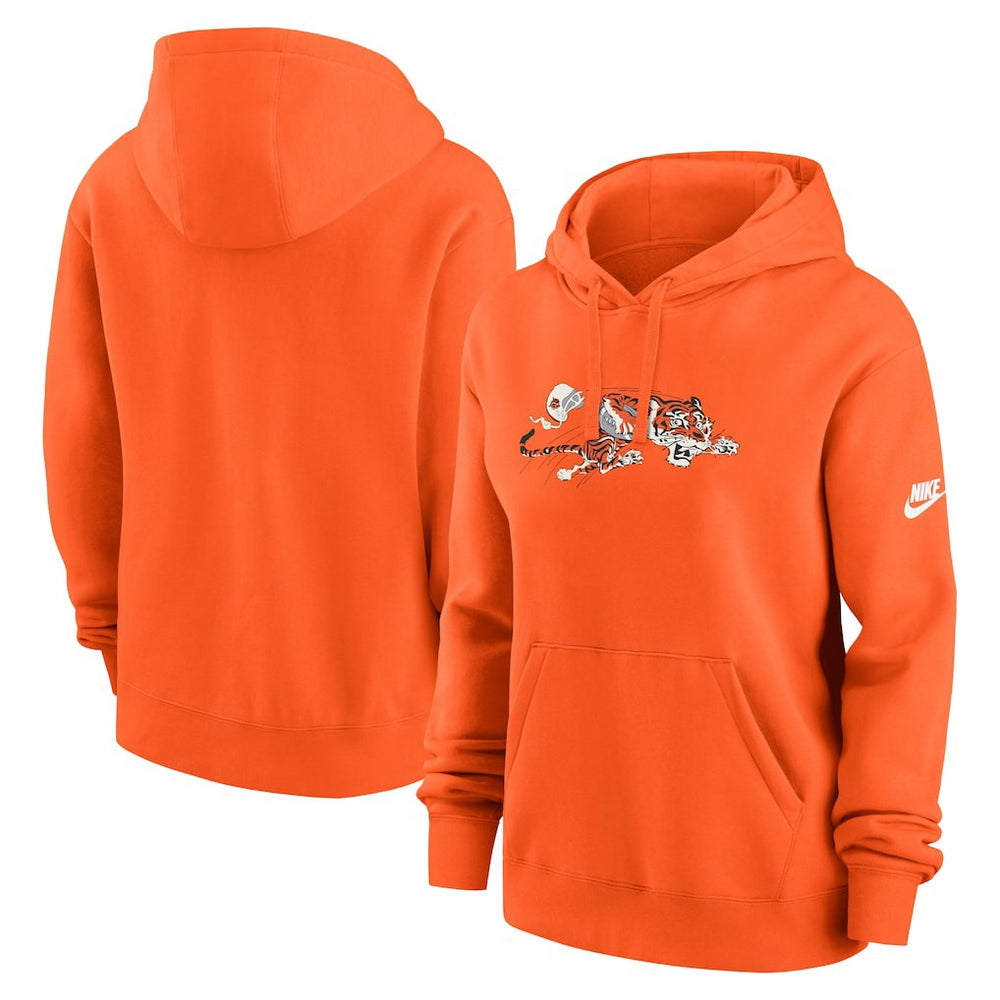Cincinnati Bengals Nike Women's Club Fleece Hoodie