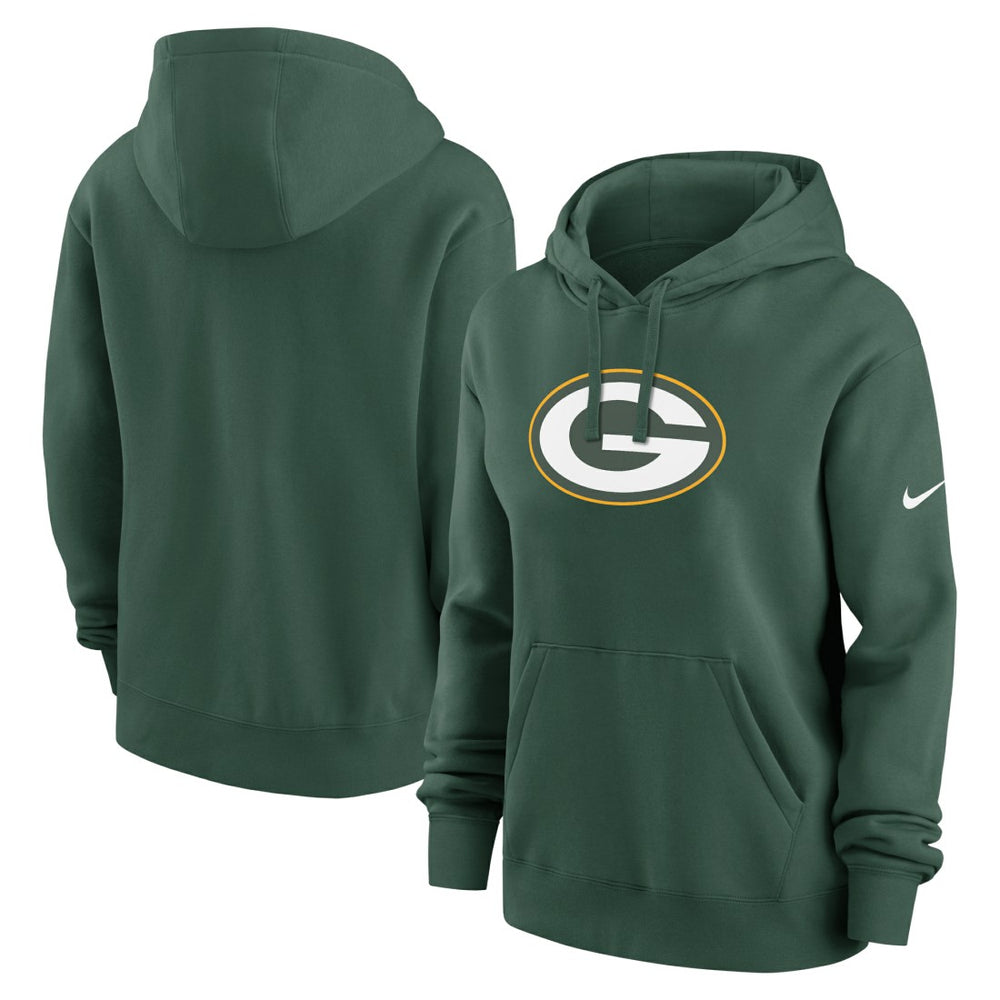 Green Bay Packers Nike Women's Club Fleece Hoodie