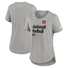 Cincinnati Bengals Nike Women's Team Shout-Out Tri-Blend T-Shirt