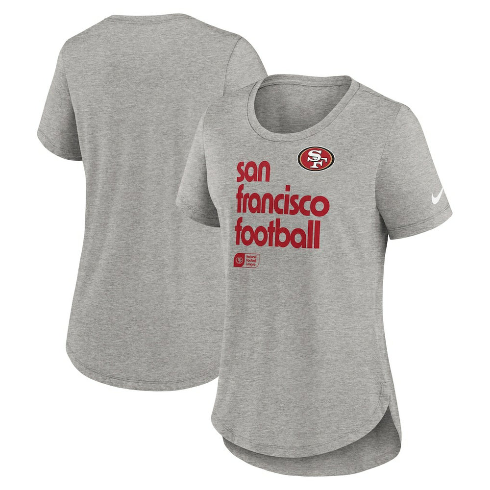 San Francisco 49ers Nike Women's Team Shout-Out Tri-Blend T-Shirt