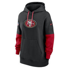 San Francisco 49ers Nike Women's Sideline Essential Hoodie