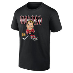 Connor Bedard Chicago Blackhawks Fanatics Player Caricature T-Shirt Discount