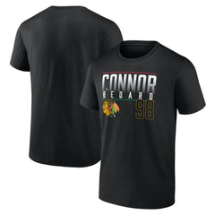 Connor Bedard Chicago Blackhawks Fanatics Name & Number T-Shirt Online