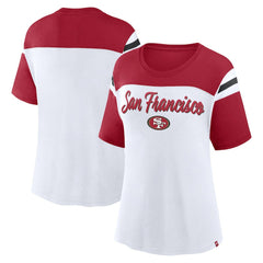 San Francisco 49ers Fanatics Women's Cheer Chant Fashion Crop Top