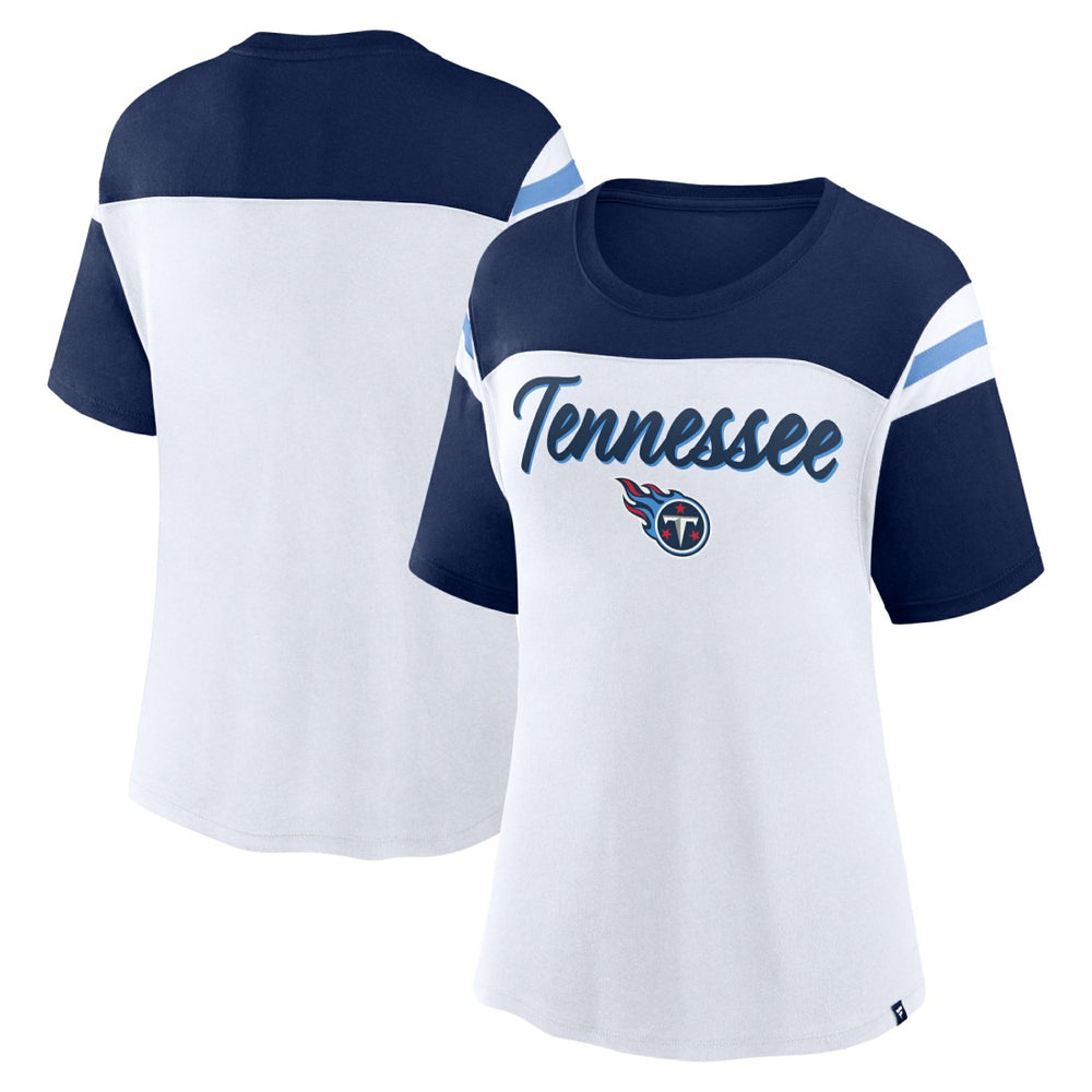 Tennessee Titans Fanatics Women's Cheer Chant Fashion Crop Top