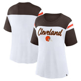 Cleveland Browns Fanatics Women's Cheer Chant Fashion Crop Top