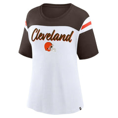 Cleveland Browns Fanatics Women's Cheer Chant Fashion Crop Top