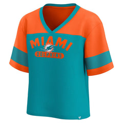 Miami Dolphins Fanatics Women's Homeschool Jersey Poly V-Neck
Fashion Top