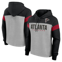 Atlanta Falcons Fanatics Women's Bold Play Call Pullover Hoodie