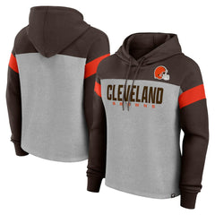 Cleveland Browns Fanatics Women's Bold Play Call Pullover Hoodie