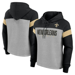 New Orleans Saints Fanatics Women's Bold Play Call Pullover Hoodie