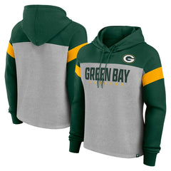 Green Bay Packers Fanatics Women's Bold Play Call Pullover Hoodie