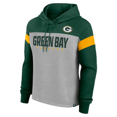 Green Bay Packers Fanatics Women's Bold Play Call Pullover Hoodie