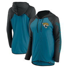 Jacksonville Jaguars Fanatics Women's Script Full-Zip Hoodie