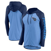 Tennessee Titans Fanatics Women's Script Full-Zip Hoodie