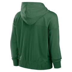 New York Jets Fanatics Women's Script Lock Full-Zip Hoodie
