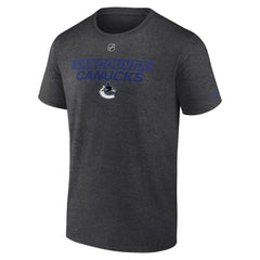 Vancouver Canucks Fanatics Authentic Pro Core Primary T-Shirt Online