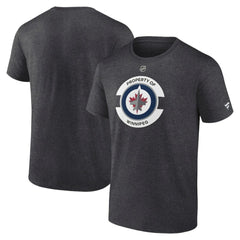 Winnipeg Jets Fanatics Authentic Pro Core Secondary T-Shirt Online