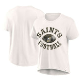 New Orleans Saints Fanatics Women's Football Home Fashion T-Shirt