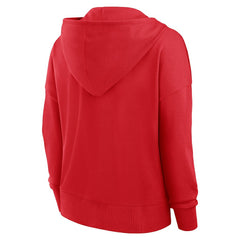 San Francisco 49ers Fanatics Women's Blitz Left Lace-Up Pullover Hoodie