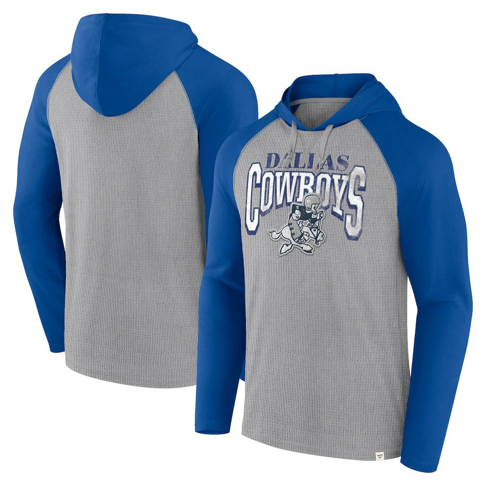 Dallas Cowboys Fanatics Under Center Long Sleeve Hoodie T-Shirt