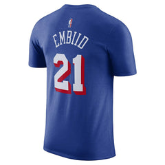 Joel Embiid Philadelphia 76ers Name & Number T-Shirt On Sale