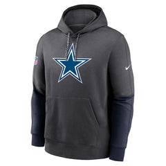 Dallas Cowboys Nike 2024 Sideline Club Pullover Hoodie