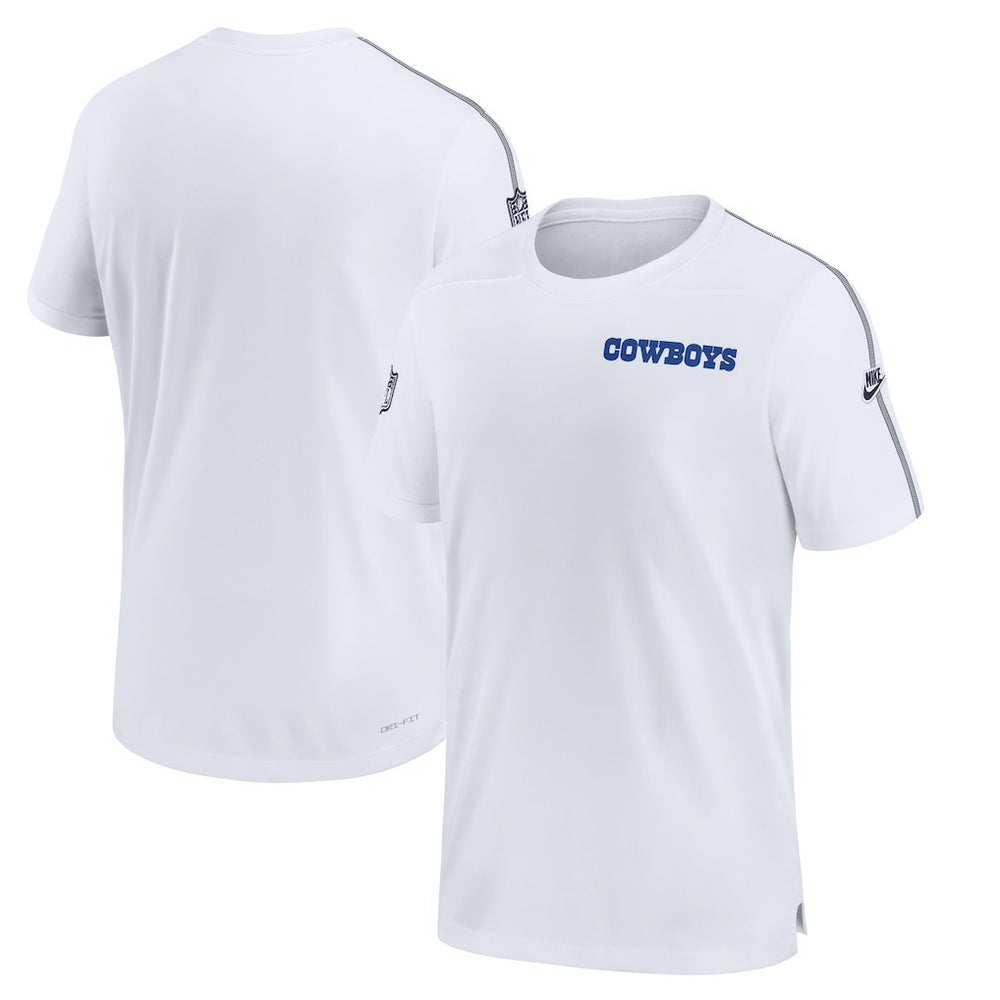 Dallas Cowboys Nike 2024 Sideline Coach UV Performance T-Shirt