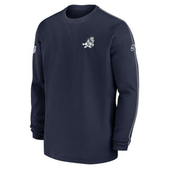Dallas Cowboys Nike 2024 Sideline Coach Vintage Pullover Sweatshirt