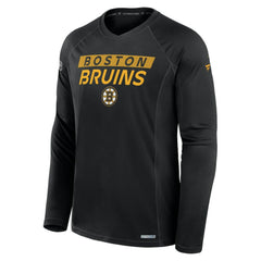 Boston Bruins Fanatics Authentic Pro Rink Tech Long Sleeve T-Shirt Sale