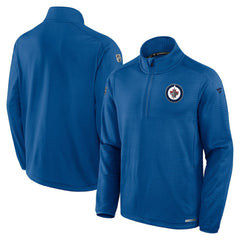 Winnipeg Jets Fanatics Authentic Pro Rink Quarter-Zip Jacket On Sale