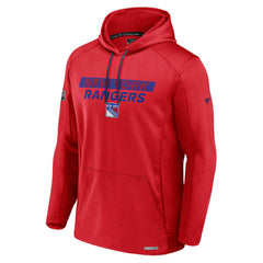 New York Rangers Fanatics Authentic Pro Rink Fleece Pullover Hoodie Outlet