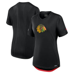 Chicago Blackhawks Fanatics Women's Authentic Pro Rink T-Shirt On Sale