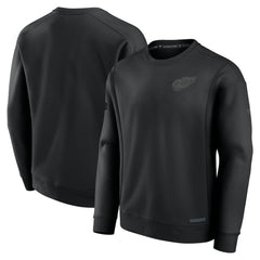 Detroit Red Wings Fanatics Authentic Pro Road Fleece Pullover Sweatshirt For Sale