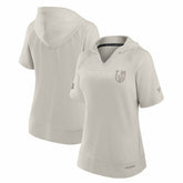 Vegas Golden Knights Fanatics Women's Authentic Pro Road Fashion V-Neck Hoodie T-Shirt Discount