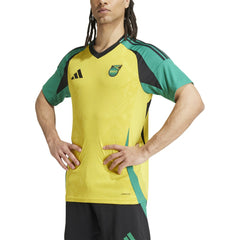 Jamaica National Team 2024 Home Replica Jersey Yellow - Adidas