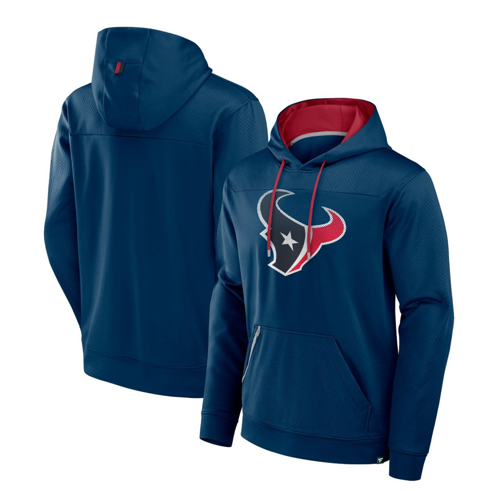 Houston Texans Fanatics Defender Dot Faded Pullover Hoodie