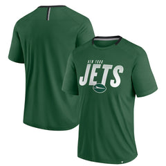 New York Jets Fanatics Defender Fade Slant T-Shirt
