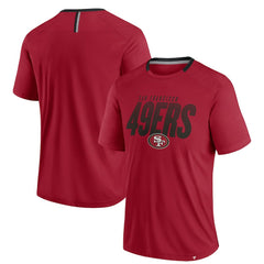 San Francisco 49ers Fanatics Defender Fade Slant T-Shirt